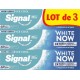 SIGNAL Dentifrice Ice Cool White Now + Fraîcheur Intense lot de 3