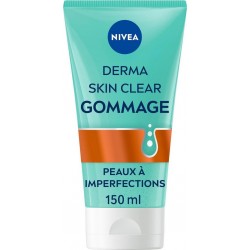 NIVEA DERMA SKIN CLEAR PRODUIT TRAITEMENT ACNE FLACON POMPE 150ML 1CT GEL GOMMANT