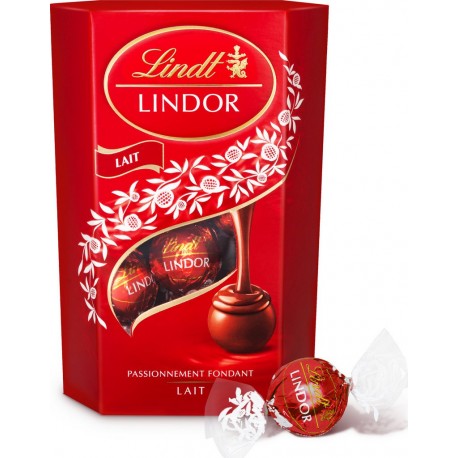 Chocolat au lait LINDOR Lindt 200g