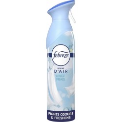 FEBREZE AIR DESODORISANT AEROSOL BOUTEILLE PISTOLET 300ML 1CT NON RECHARGEABLE MULTI USAGE AEROSOL HUMIDE