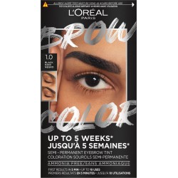 L'OREAL PARIS Mascara à Sourcils Teinté Semi-Permanent Noir coloration à sourcils