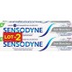 SENSODYNE Dentifrice Soin Blancheur Triple Action lot de 2 tubes de 75ml