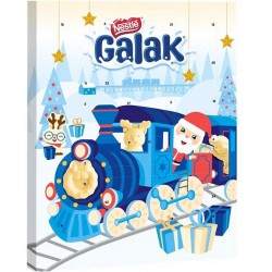 GALAK Calendrier de l'Avent Enfants Chocolat Blanc 85g