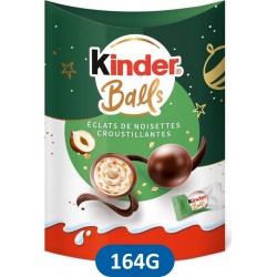 KINDER Bouchées de Chocolat Lait & Eclats de Noisettes Croquantes 160g