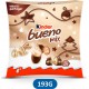 KINDER BUENO Assortiment de Chocolats Lait, Noisettes Bueno Mix 190g