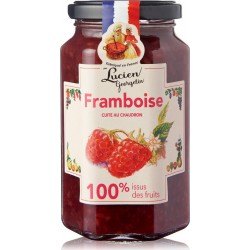 LUCIEN GEORGELIN Confiture 100% fruits sans sucres ajoutés cuite au chaudron