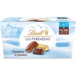 Lindt Bouchées Les Pyrénéens Assortiment LAIT & NOIR x24 175g