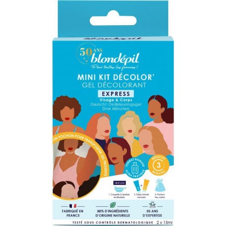 BLONDEPIL Gel Express Visage Corps