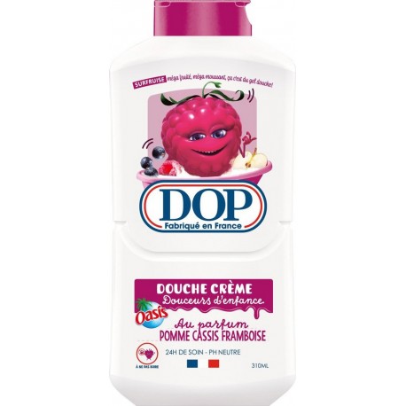 DOP Douche Crème Douceurs d'Enfance Pomme Cassis Framboise pH Neutre