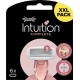 WILKINSON Lames de rasoir Pour Femme 5 Lames Skin-Perfect Intuition Complete Designed For Tricky Areas Slim Design