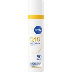 NIVEA Soin Visage Fluide Anti-UV Quotidien GLYCOSTOP Q10 FPS50