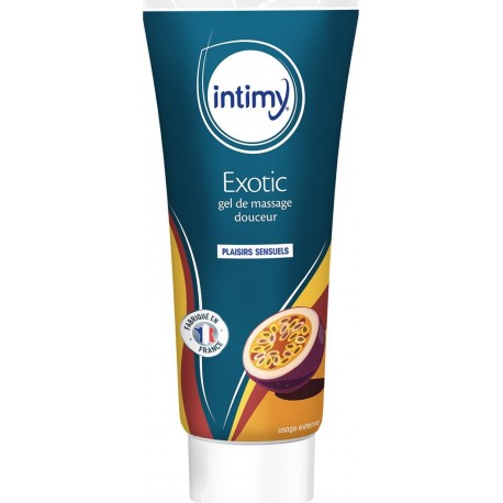 INTIMY Gel de massage Corps et Zone Intime Exotic