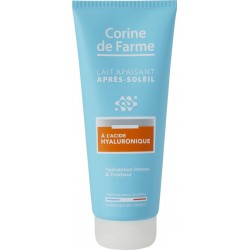 CORINE DE FARME Après-soleil Lait Corps Apaisant À l'Acide Hyaluronique Hydratation Intense Fraîcheur Testé sur Peaux Sensibles