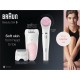Braun Silk-épil 5 Wet&dry 81683690 Épilateur 28 Pince(s) Blanc, Rose
