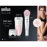 Braun Silk-épil 5 Wet&dry 81683690 Épilateur 28 Pince(s) Blanc, Rose