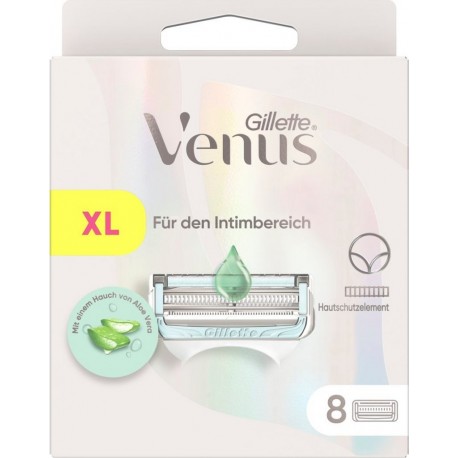 BRAUN Lames Système Gillette Venus Pour La Zone Intime, 8 Pièces