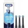 BRAUN Brossettes dentaires Oral-B Série iO refills x3 Ultimate Clean Noir