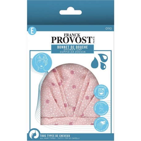 FRANCK PROVOST Bonnet de Douche Tissu Waterproof Réutilisable