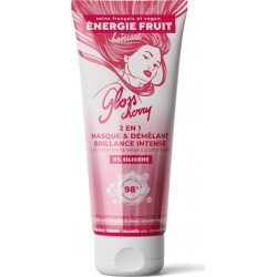 ENERGIE FRUIT Masque Gloss Cherry 2en1 Brillance Intense Démêlant