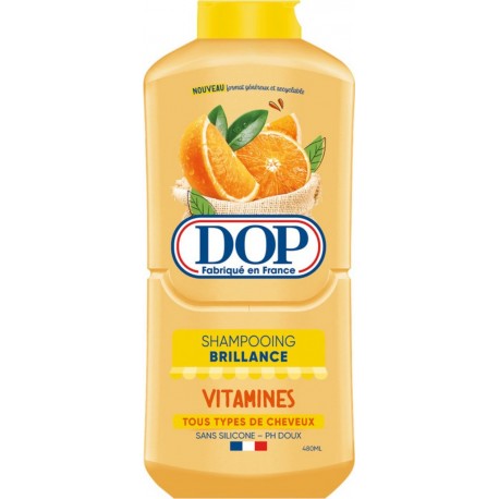 DOP Shampoing Brillance Vitamines pour Tous Types de Cheveux