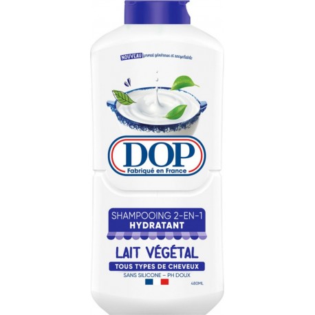 DOP Shampoing Hydratant 2en1 pour Tous Types de Cheveux Lait Végétal