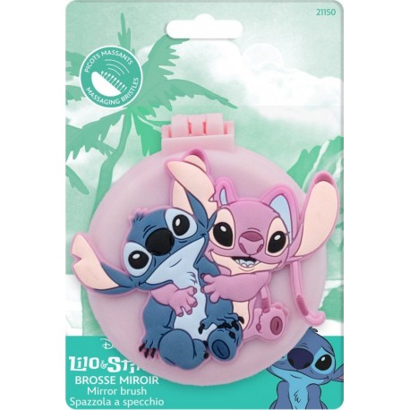 DISNEY Brosse à Cheveux Pliante Stitch