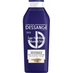 DESSANGE Shampoing Déjaunisseur pour Cheveux blancs Blanc Chic