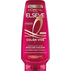 L'OREAL PARIS Après-shampoing Démêlant Soin Bouclier Couleur Cheveux Colorés Elseve
