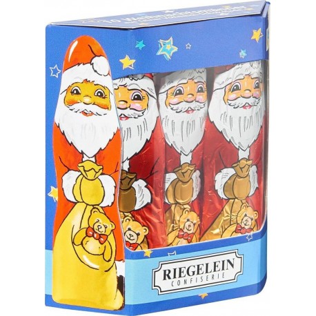 RIEGELEIN Pères Noël massif Riegelein Lait 125g