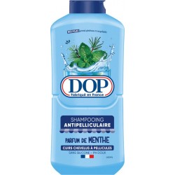 DOP Shampoing Antipelliculaire pour Cheveux à pellicules Menthe Sans silicone pH Doux
