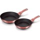 BERLINGER HAUS Batterie de cuisine I-Rose Set de 2 Poêles à Frire Induction
