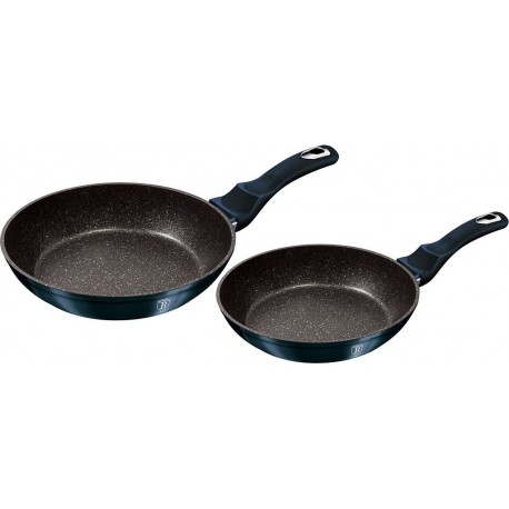 BERLINGER HAUS Batterie de cuisine Aquamarine Set Poêles à Frire Induction