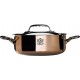 DE BUYER Sauteuse Sautoir 2 anses cuivre/inox 24cm