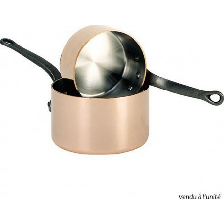 DE BUYER Casserole Casserole en cuivre/inox 18cm