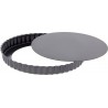 DE BUYER Moule à tarte rond cannelé amovible 4706.20