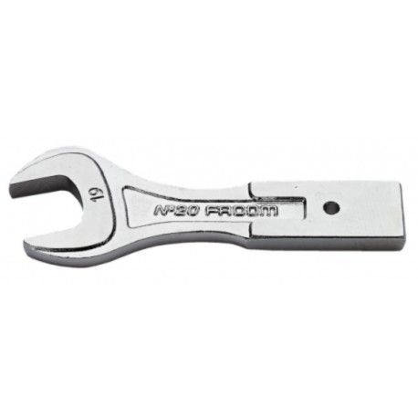 Facom Tête clé plate fourche attachement 20 x 7mm 23mm 20.23