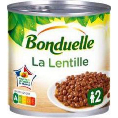 BONDUELLE LENTILLE ORIGINE FR 265g