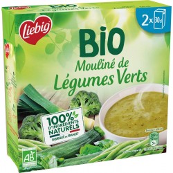Liebig Soupe Moulinée de Légumes Verts Bio 2x30cl 60cl