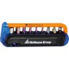 PB Swiss Tools Jeu de tournevis dans un support en plastique, Nombre de tournevis 9 470.BLUE
