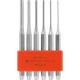 PB Swiss Tools Jeu de chasse-goupilles sur support en plastique, qualité spéciale chromé, Nombre de chasse-goupilles 6 755.B