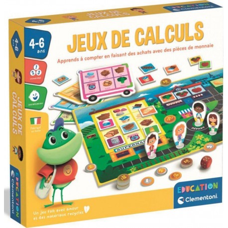 CLEMENTONI JEUX DE CALCULS