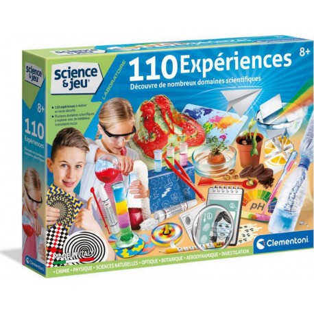 CLEMENTONI SCIENCE ET JEU 110 EXPERIENCES