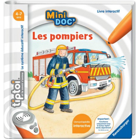 RAVENSBURGER TIPTOI® MINI DOC' LES POMPIERS