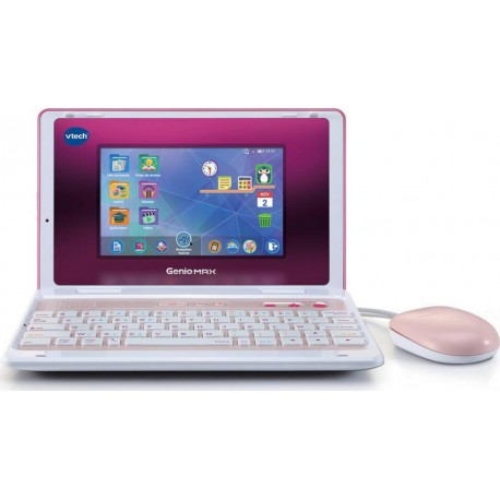 VTECH GENIO MAX 7 POUCES ROSE PREMIER ORDINATEUR