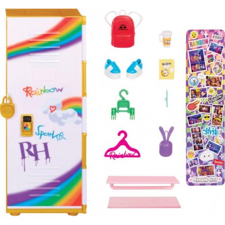 RAINBOW HIGH COFFRET CASIERS D'ECOLE