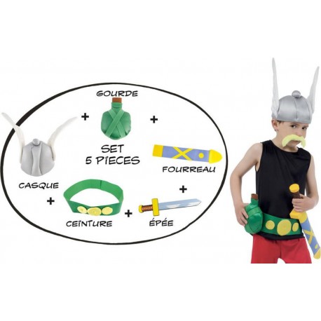 SIDJ ASTERIX - SET 5 PIECES ASTERIX ENFANT